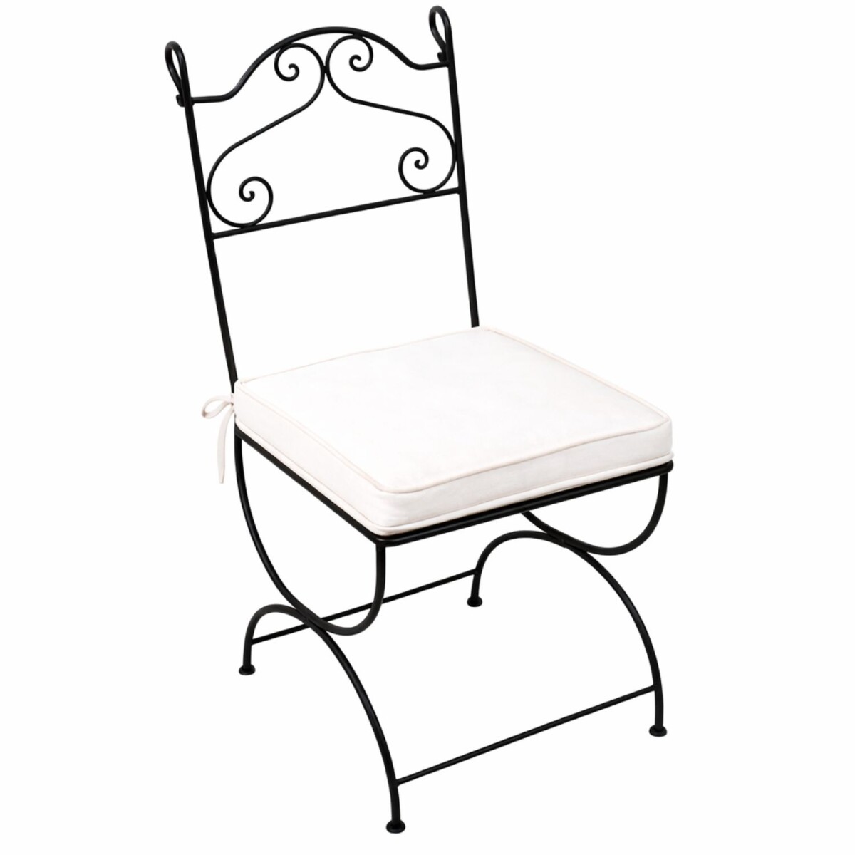 IJzeren stoel Malaga, handgesmeed | Mediterrane tuinstoel