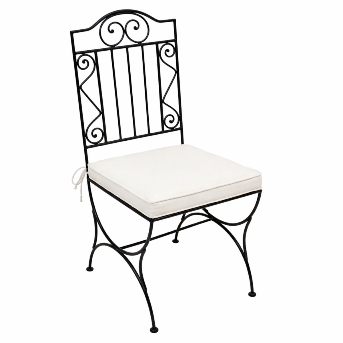 IJzeren stoel Bilbao, handgesmeed | Tuinstoel Mediterran